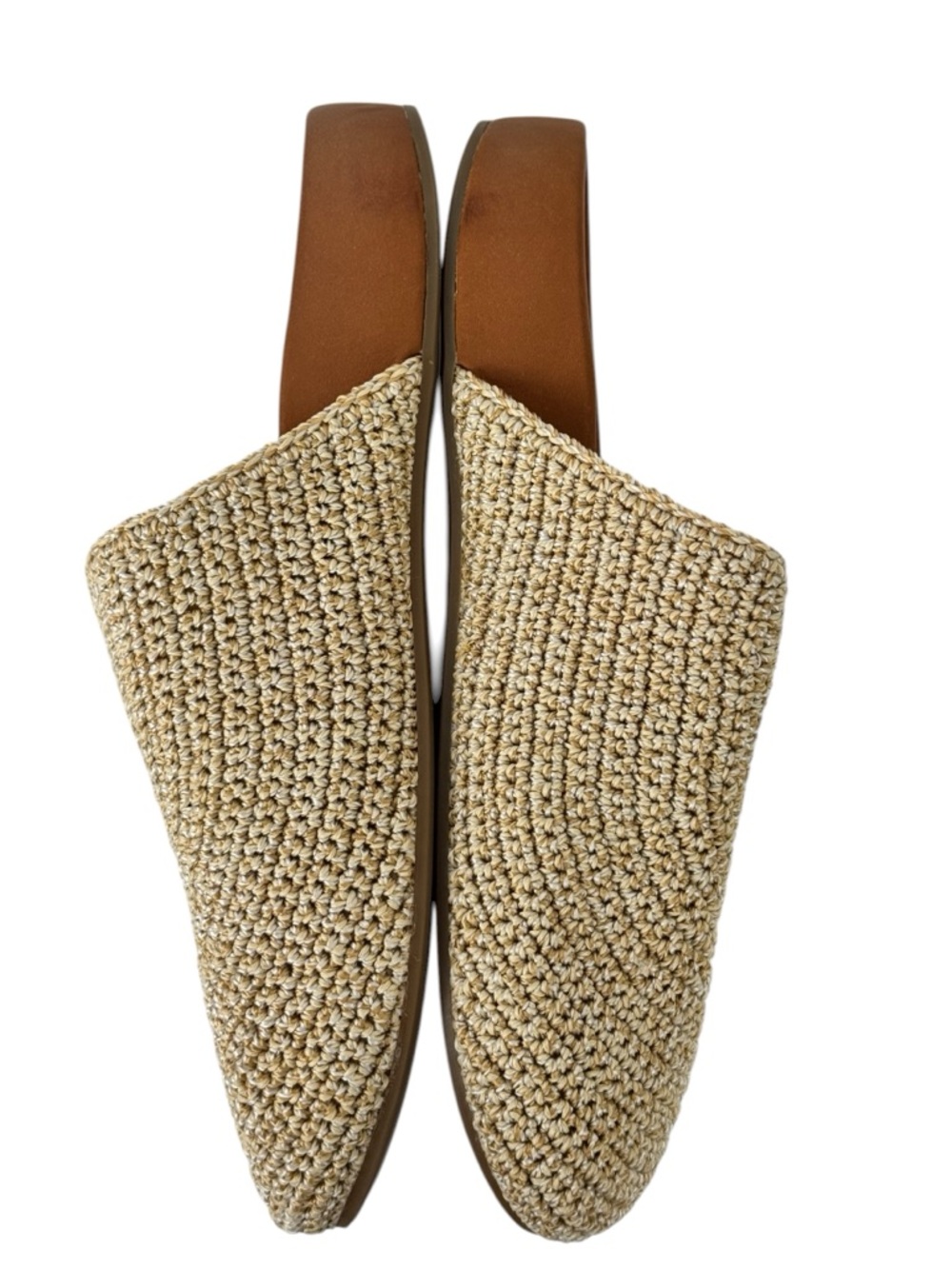 The Sak Bolinas Clog Sz 8 Bamboo Static Slip On Comfort Boho Woven New - Picture 10 of 13